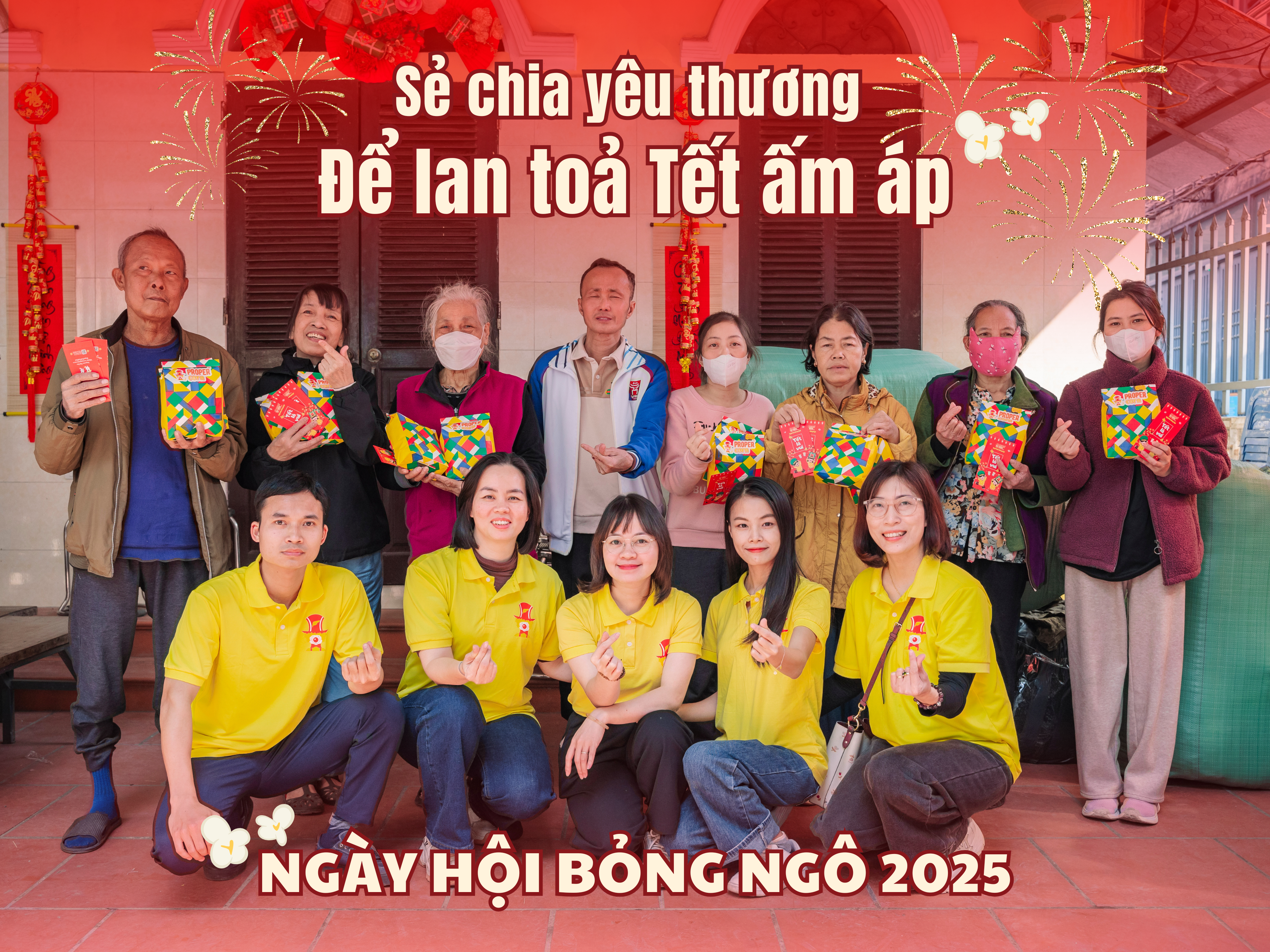 NGÀY HỘI BỎNG NGÔ 2025: SẺ CHIA YÊU THƯƠNG LAN TỎA TẾT ẤM ÁP